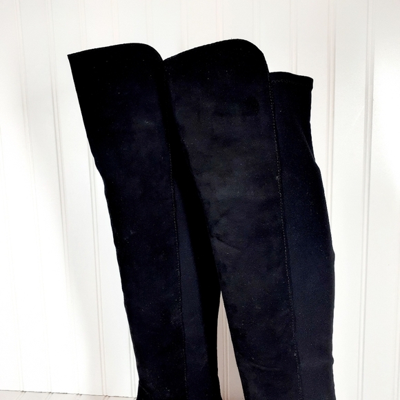 Unisa UnGillean Black Knee High Boots - Picture 7 of 11